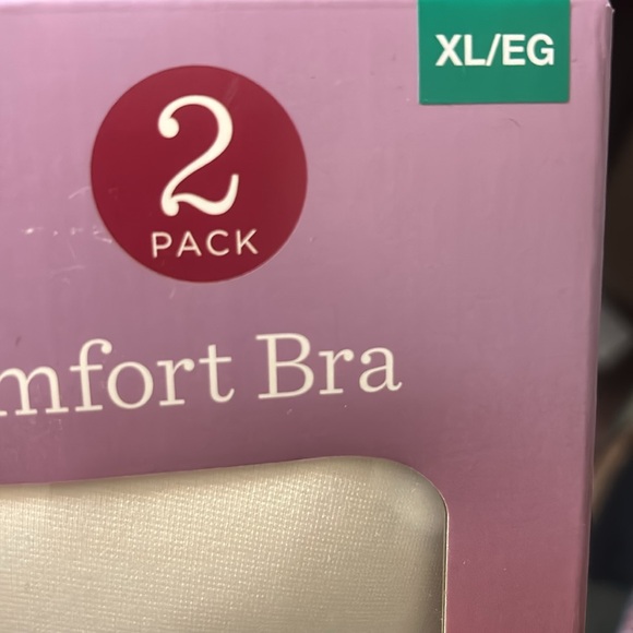 Carole Hochman seamless comfort bra 2 pack size XL NWT - Picture 4 of 4